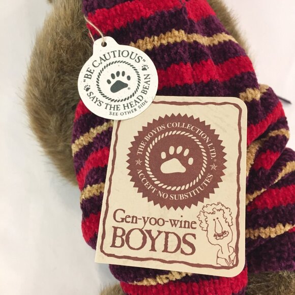 Boyds Bear Plush Cameron W. Bearsmark Hallmark Gold Crown w tags Star  #9691HM - Picture 8 of 10